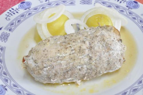 Jak uvařit vepřové závitky v alobalu ? Snadné recept, připravený za 30 - 45 minut